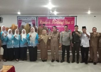 Kapolres Labusel AKBP Catur Sungkowo Hadiri Rembuk Stunting Aksi 3 Kabupaten Labusel