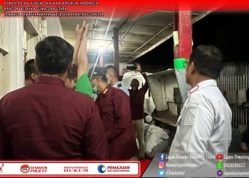 Kadiv Pas Kanwil Kemenkumham Sumut Adakan Sidak Di Lapas Kelas IIA Pematangsiantar