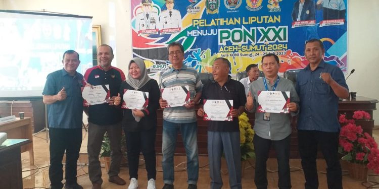 Pelatihan Jurnalistik Peliputan Menuju PON XXI/2024 Sukses Digelar Selama 2 Hari