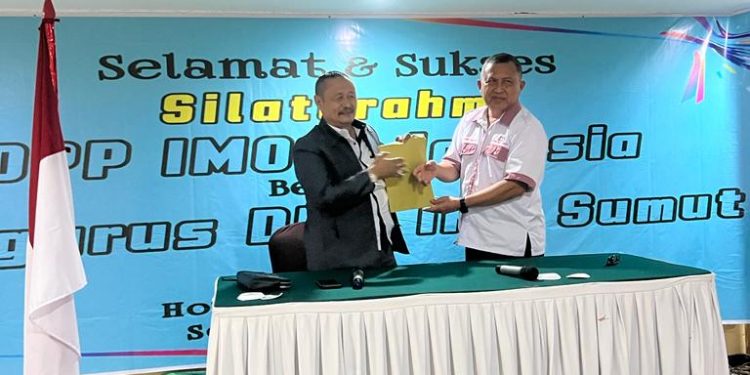 Sekjen DPP IMO Indonesia Silaturahmi Bersama DPW IMO Sumut Sekaligus Penyerahan Nama Calon Pengurus