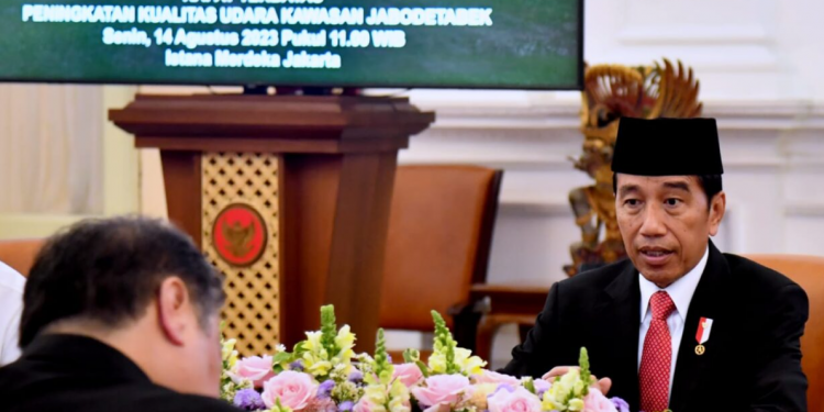 Presiden Menggelar Rapat Terbatas Membahas Kualitas Udara di Jabodetabek