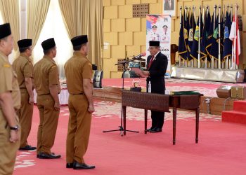 Gubernur Sumut Edy Rahmayadi Lantik Kepala Sekolah SMA/SMK di Lingkungan Pemprovsu