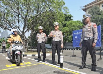 Korlantas Polri Uji Coba Praktik Lintasan dan Luncurkan Buku Ujian SIM Terbaru