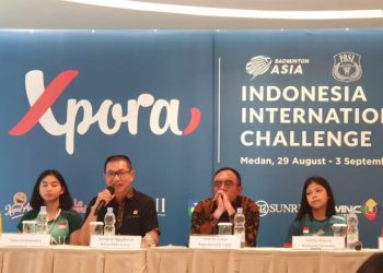 308 Atlet Bulutangkis dari 19 Negara unjuk Kemampuan di Xpora Indonesia International Challenge