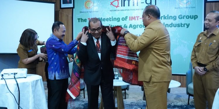 Sumut Buka Pertemuan The 16th IMT-GT WGAA