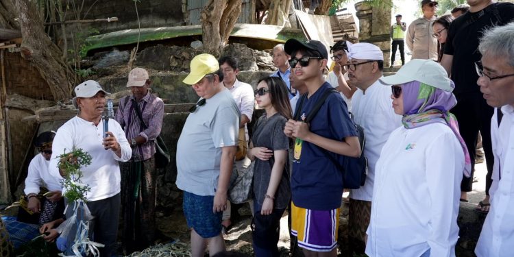 Menko Airlangga Kunjungi Desa Nelayan Lembongan Bali