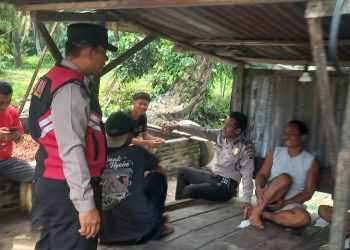 Sejak Diresmikan Posko KBN Desa Pekan Tolan Terus Tingkatkan Patroli Kamtibmas