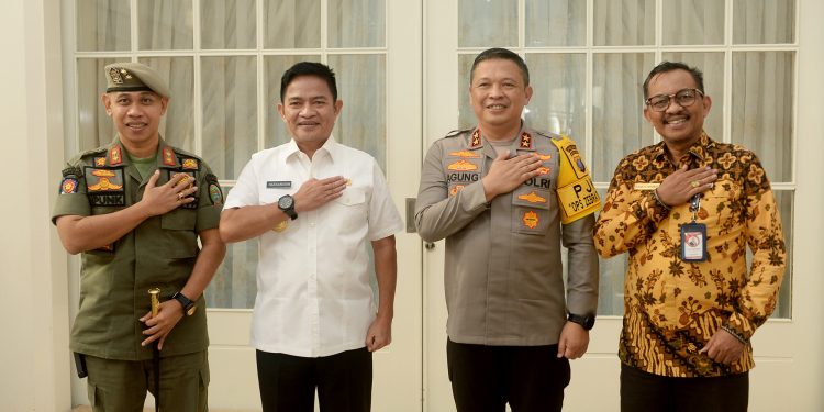 Pj Gubsu dan Kapoldasu Bertemu, Bahas Penanganan Narkoba Dan Perdagangan Manusia