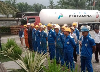 Personil Posko KBN Pekan Tolan Giat Lakukan Patroli Ke SPPBE PT.Bangko