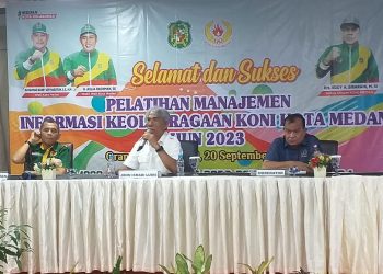 Ketum KONI Medan: Pers Harus Berperan Aktif Terkait Pemberitaan Untuk Menyukseskan PON 2024