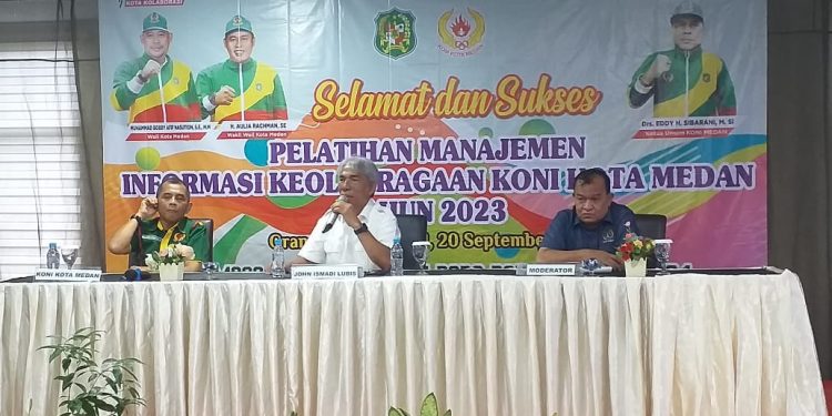 Ketum KONI Medan: Pers Harus Berperan Aktif Terkait Pemberitaan Untuk Menyukseskan PON 2024
