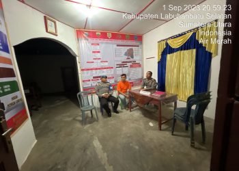 Kaposko KBN Desa Pekan Tolan Terus Lakukan Patroli