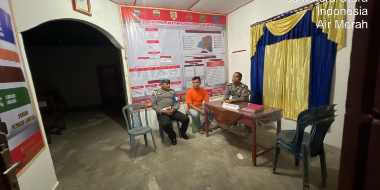 Kaposko KBN Desa Pekan Tolan Terus Lakukan Patroli