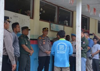 Kapolres Labusel Beserta Rombongan Tinjau Tapal Batas Provinsi Riau dan Sumut Yang Berpotensi Rawan Konflik