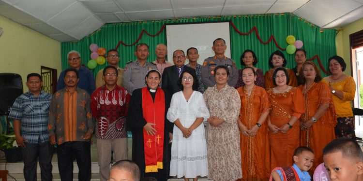 Kapolres Labusel AKBP. Maringan Simanjuntak SH, MH Kunjungan Silaturahmi Ke GMI Blok Songo