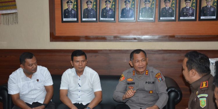 Kapolres Labusel Kunker Perdana Ke Kejari Labusel