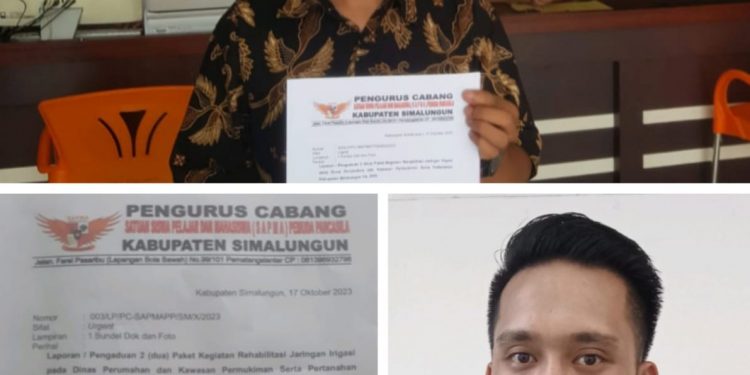 SAPMA-PP Simalungun Laporkan Dugaan Mark-up Miliaran Rupiah di Kabupaten Simalungun