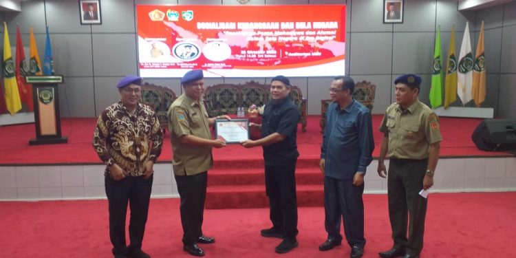 IARMI Gelar Sosialisasi Kebangsaan dan Bela Negara, Ketua DPP IARMI Sumut: Pentingnya Peranan Mahasiswa Dalam Bela Negara