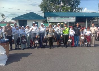 Satlantas kota Pematang Siantar Gelar Paket Pelajar Bagi Siswa-Siswi 