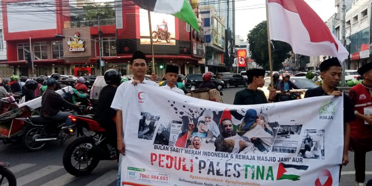 RMJA Bersama BSMI Gelar Aksi Peduli Palestina