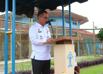 Kalapas M.P. Jaya Saragih Pimpin Upacara Peringatan Hari Pahlawan Nasional