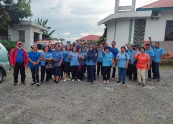 Tidak Mau Dimutasi, Karyawan PDAM TIRTA LIHOU Bersama Mahasiswa Demo Ke DPRD Simalungun