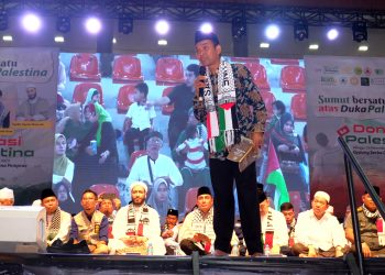 Acara Sumut Bersatu Bantu Palestina, UAS, Edy Rahmayadi Hingga Anak-anak Ikut Berdonasi, Terkumpul Rp 1,2 Miliar