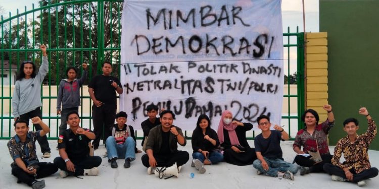 Pentingnya Demokrasi, Mahasiswa Siantar-Simalungun Tolak Politik Dinasti