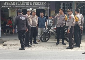 Kapolres Labusel Dan Instansi Terkait Lakukan Pengecekan Jalur Alternatif Jelang OPS Lilin Toba 2023