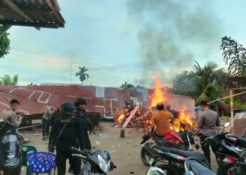 Polda Sumut Amankan Puluhan Pengguna Narkoba Dari Gubuk Narkoba Jermal 15