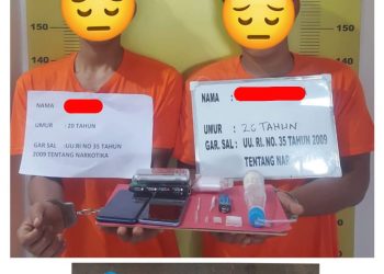 Berkat Dumas, 2 Tersangka Narkotika Di Desa Aek Raso Di Tangkap Satnarkoba Polres Labusel