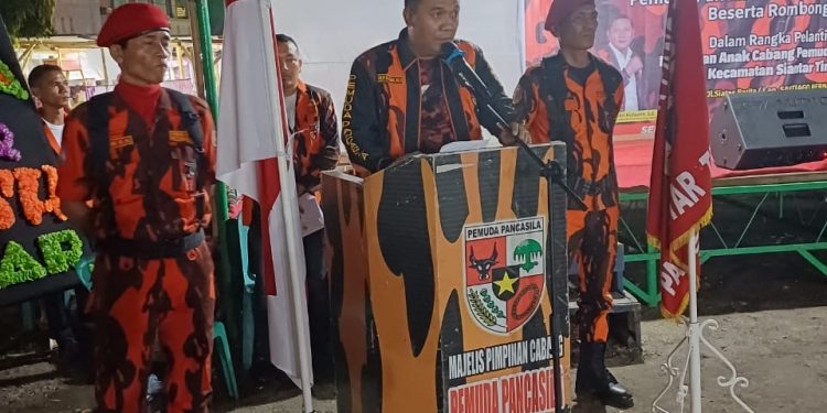 Ronald Darwin Tampubolon SH,Lantik Pertiwanto Gultom Kembali Sebagai Ketua PAC Pemuda Pancasila Siantar Timur Terpilih