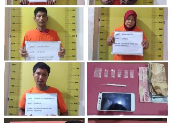 Satresnarkoba Polres Labusel Ringkus 5 Anggota Jaringan Narkoba