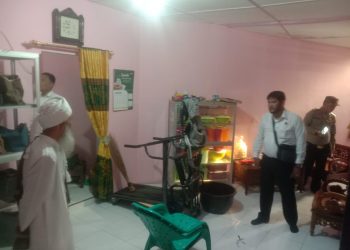 Berhasil Bobol Rumah,Pelaku Minum Air Zamzam Merayakan 100 Juta Lebih Hasil Curiannya