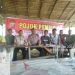 Giat Pojok Pemilu di Torgamba: Kapolsek M. Ilham Lubis, S.H Ajak Masyarakat Dukung Pemilu Damai 2024