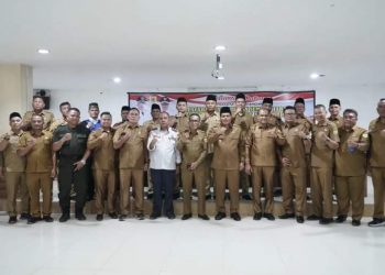 Wabup Labusel H.Ahmad Padli Tanjung,S.Ag Lantik Pejabat Administrator dan Pejabat Pengawas