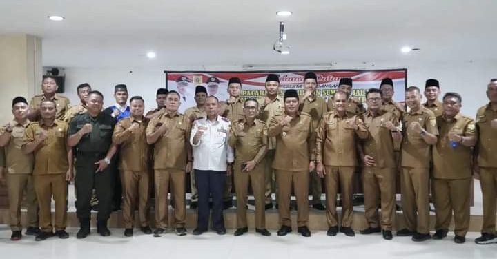 Wabup Labusel H.Ahmad Padli Tanjung,S.Ag Lantik Pejabat Administrator dan Pejabat Pengawas