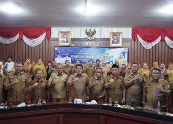 Pemkab Labusel Gelar Launching Dan Sosialisasi Aplikasi E Kinerja dan E Absensi