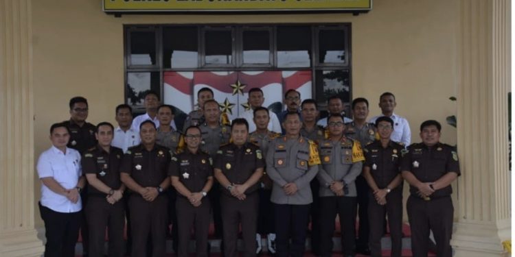 Polres Labusel Terima Audensi Dan Silaturahmi Kejari Labusel
