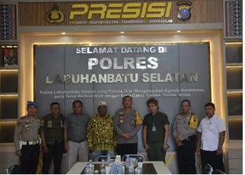 Kapolres Labuhanbatu Selatan Adakan Silaturahmi Sekaligus Memperkenalkan Kasi Humas Kepada Insan PERS