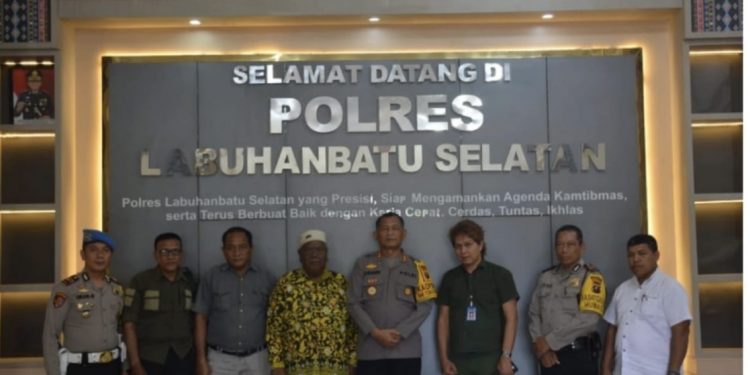 Kapolres Labuhanbatu Selatan Adakan Silaturahmi Sekaligus Memperkenalkan Kasi Humas Kepada Insan PERS