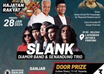 Hari Ini Ganjar Kampanye Akbar di Kota Medan, Ratusan Door Prize Di Persiapkan