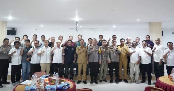 Bupati H. Edimin : Semoga Mapolres Labusel bisa terwujud ditahun 2024.
