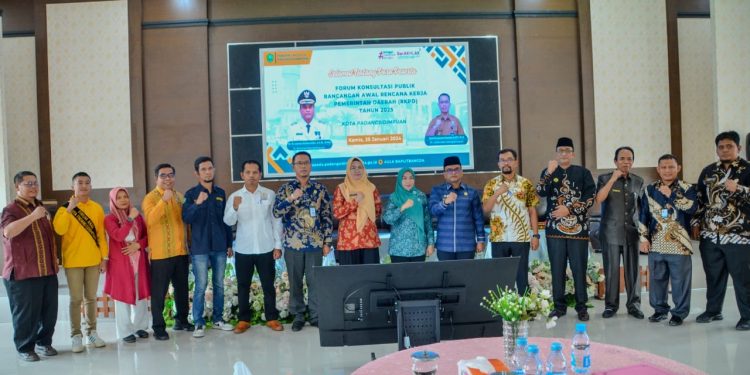 Pemko Padangsidimpuan Gelar Forum Konsultasi Publik RKPD Tahun 2025