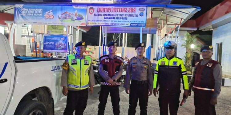 Polres Labusel Pos Shelter Gelar Patroli Terintegrasi Antisipasi TP 3C Dan Gankamtibmas