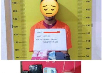 Satnarkoba Polres Labusel Ungkap Kasus Jaringan Narkotika Di Desa Mampang Kecamatan Kotapinang