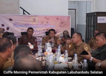 Wabup hadiri coffe morning : Jadikan Kegiatan Ini Sebagai Wadah Diskusi