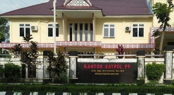 Satpol PP Kota Pematang siantar Siap Tegakkan Regulasi Dan Fungsi Trotoar di Jalan Sutomo Dan Merdeka