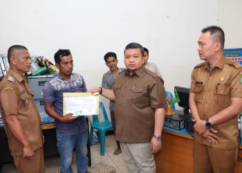 Bupati Tapsel Lakukan Monitoring Persiapan Pilpres dan Pileg 2024