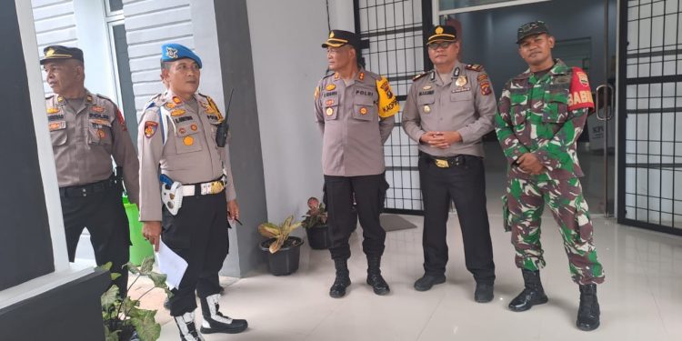 Kapolres Labusel Lakukan Pengecekan Disetiap PPK Kecamatan